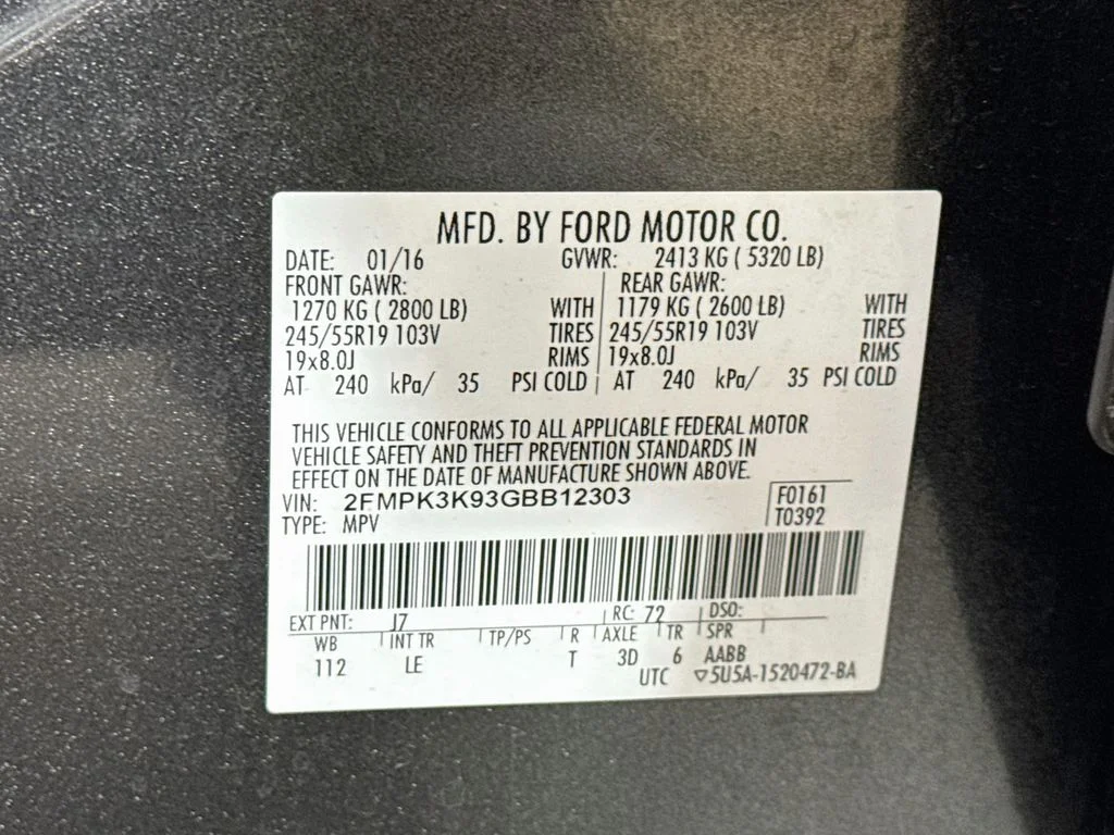 Used 2016 Gray Ford Titanium image 41