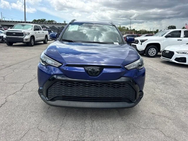 Used 2024 Blue Toyota Hybrid SE image 8