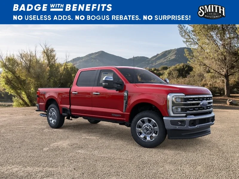 New 2026 Ruby Red Metallic Tinted Clearcoat Ford F-250® Lariat® image 8