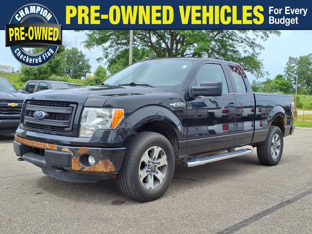 Used 2014 Black Ford STX image 1