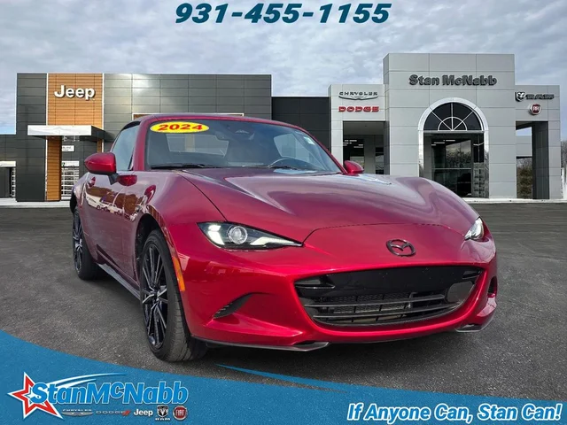 Pre-Owned 2024 Mazda MX-5 Miata RF Grand Touring RWD Convertible