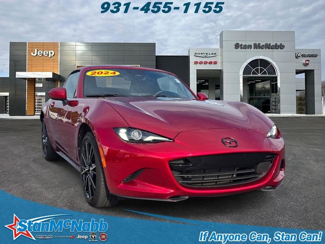 Pre-Owned 2024 Mazda MX-5 Miata RF Grand Touring RWD Convertible