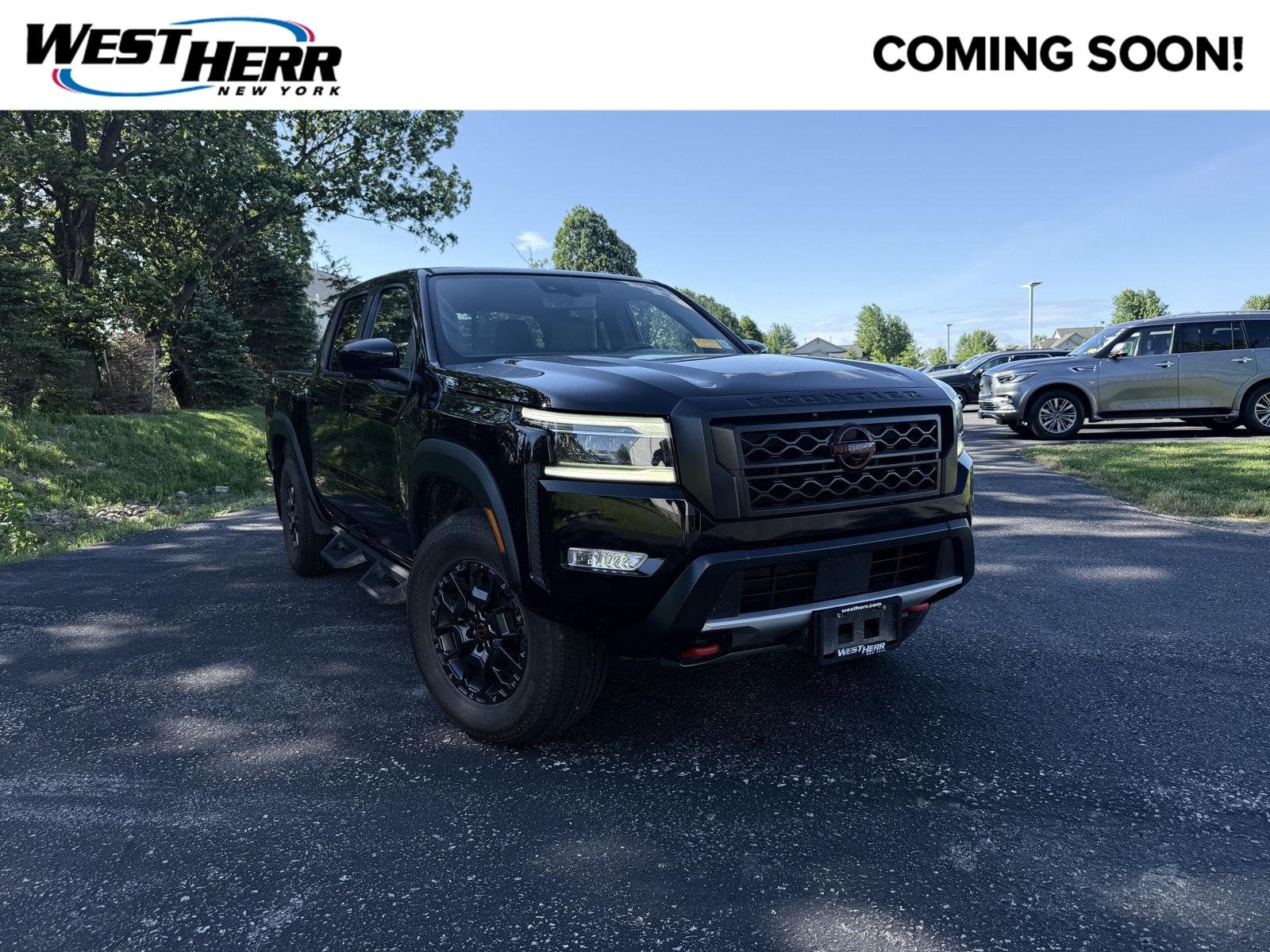 Used 2023 Super Black Nissan PRO-4X image 1