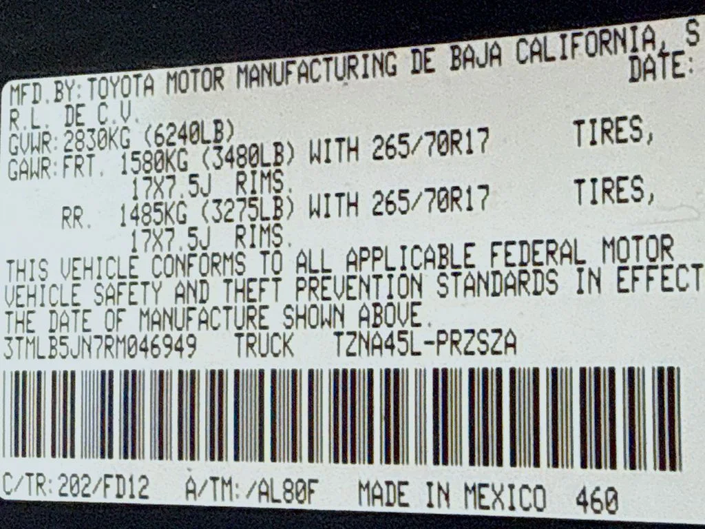 Certified Used 2024 Black Toyota TRD Off Road image 31