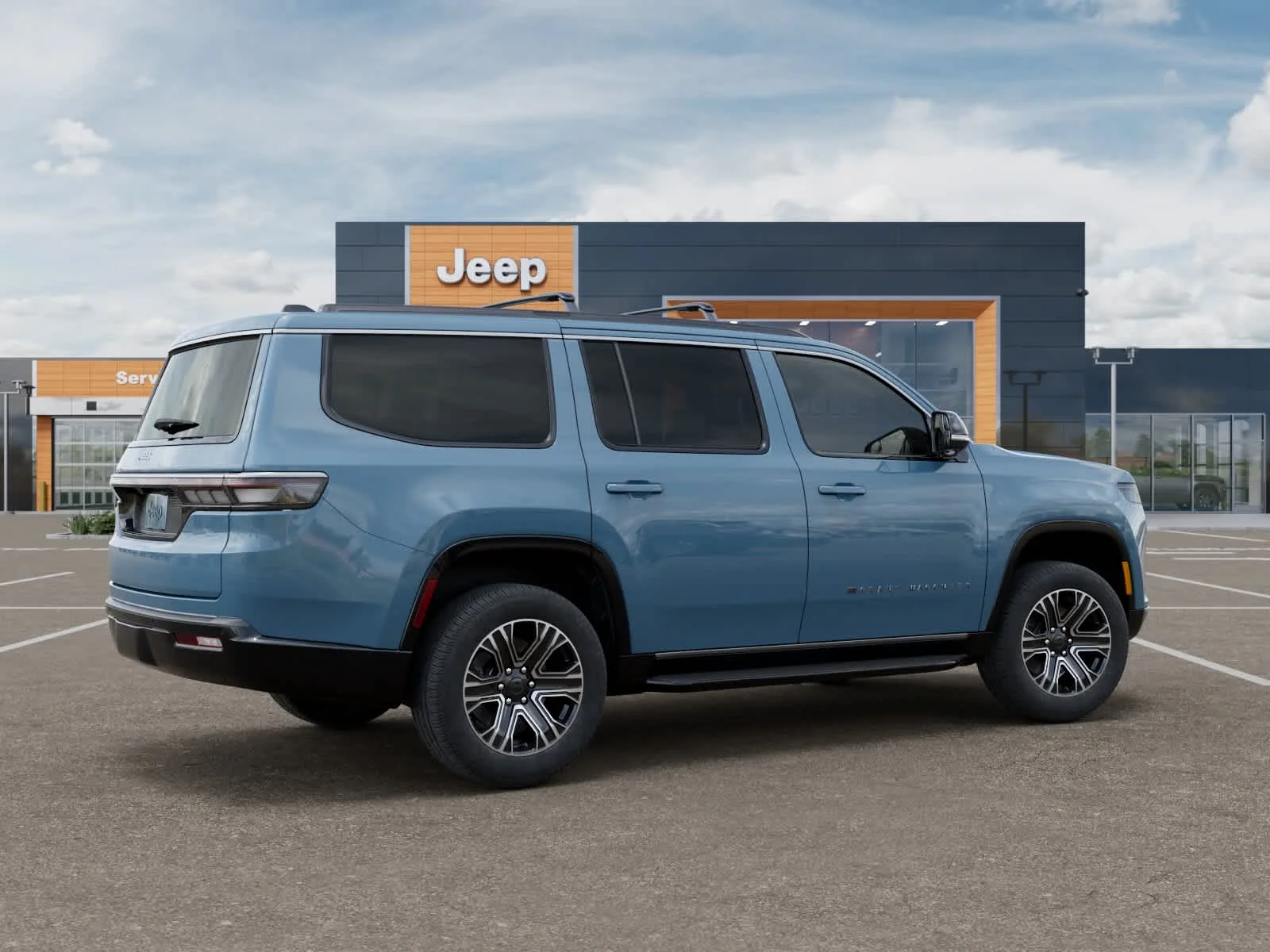 New 2026 Steel Blue Jeep  image 4