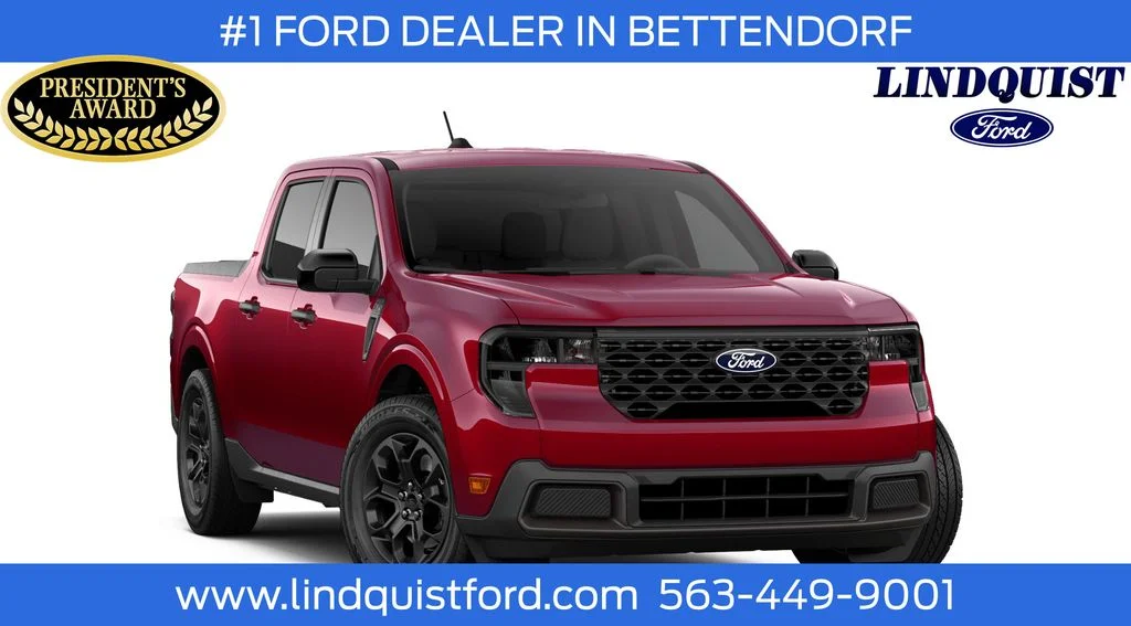 New 2026 Ruby Red Metallic Tinted Clearcoat Ford XLT image 3