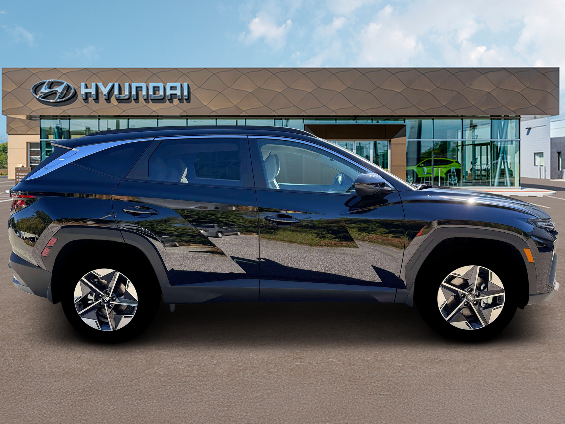 New 2026 Ash Black Hyundai SEL AWD image 9