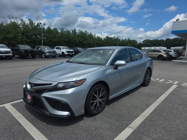 Used 2024 Celestial Silver Metallic Toyota SE image 3