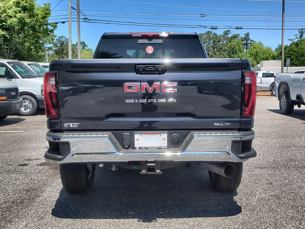 New 2026 Titanium Rush Metallic GMC SLT image 7