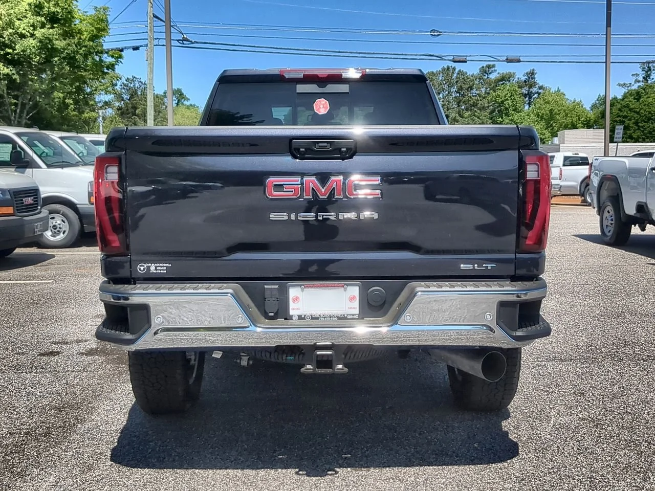 New 2026 Titanium Rush Metallic GMC SLT image 7
