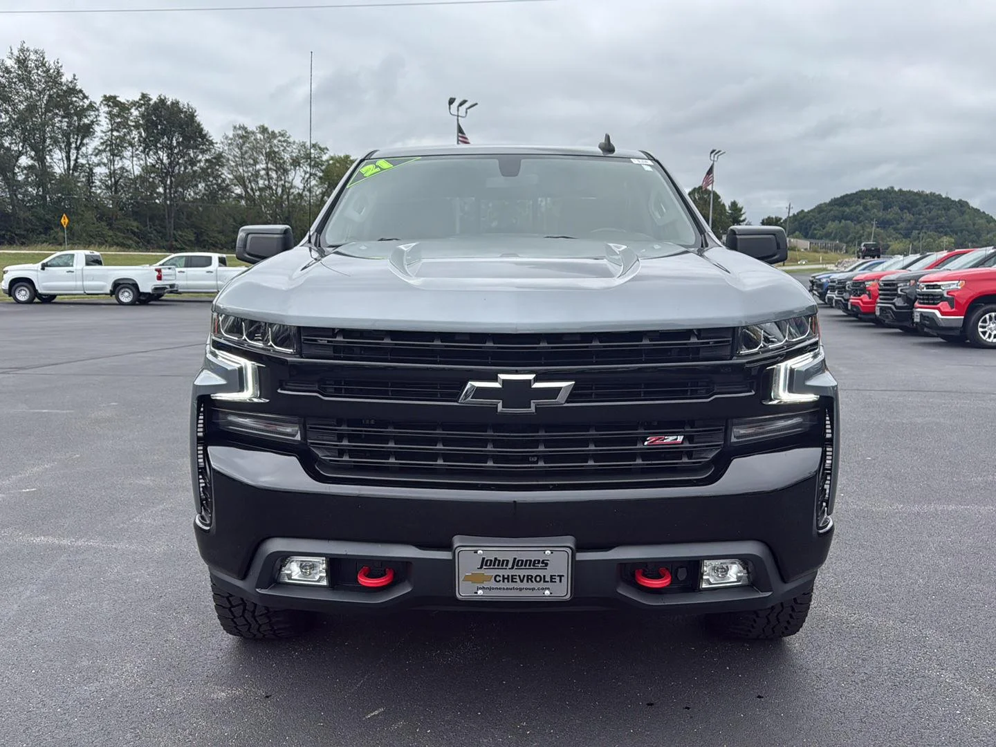 Used 2021 Satin Steel Metallic Chevrolet LT Trail Boss image 18
