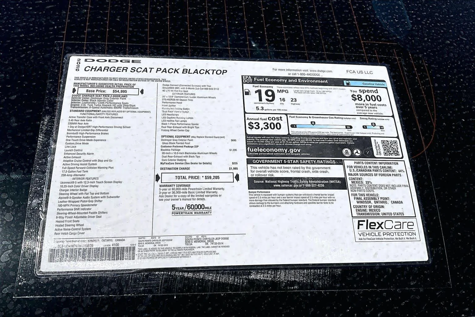 New 2026 Destroyer Gray Dodge Scat Pack image 17