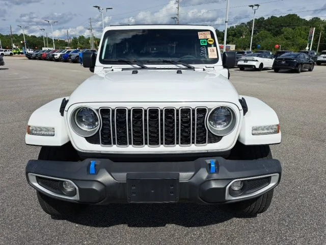 Used 2024 White Jeep Sahara 4xe image 3