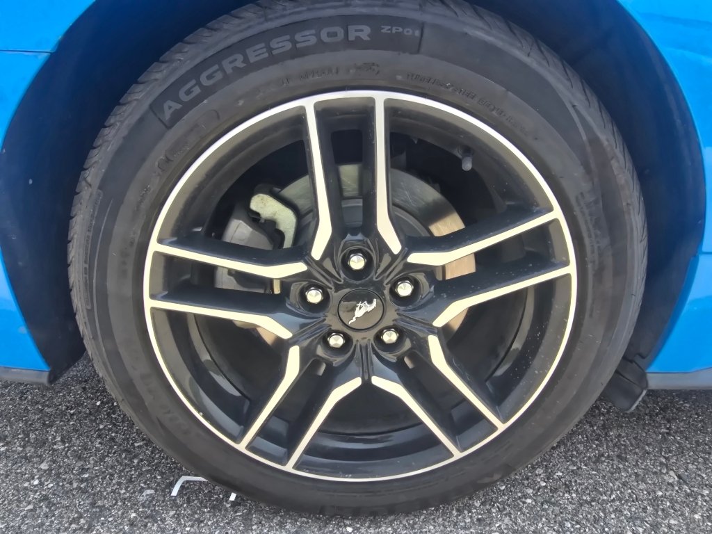 Used 2023 Grabber Blue Metallic Ford EcoBoost Premium image 9