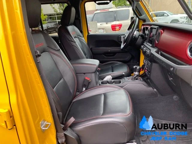 Used 2021 Yellow Jeep Unlimited Rubicon image 18