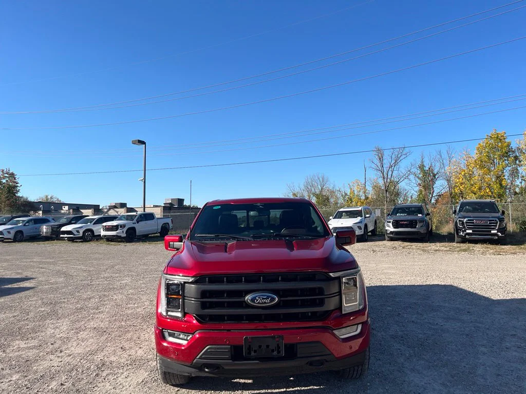 Used 2023 Red Metallic Ford Lariat image 3