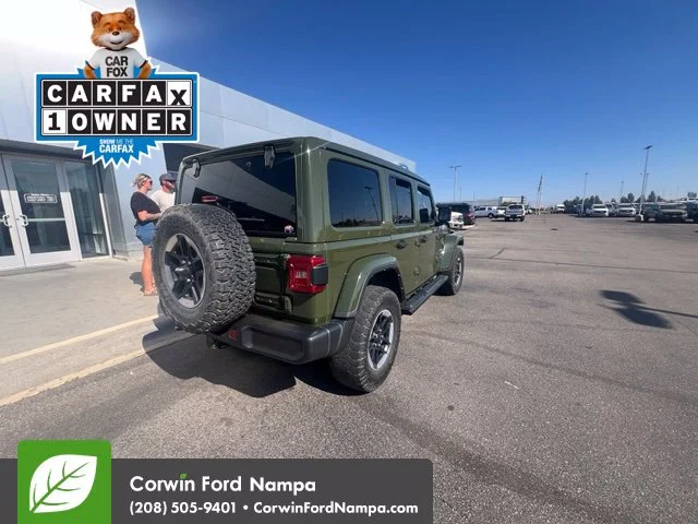 Used 2022 Green Jeep Unlimited Sahara image 5
