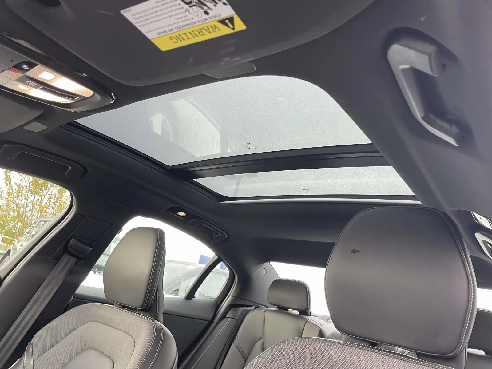 Used 2024 Crystal White Metallic Volvo Plus Black Edition image 9