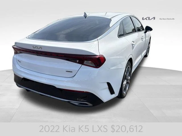 Certified Used 2022 White Kia LXS image 8