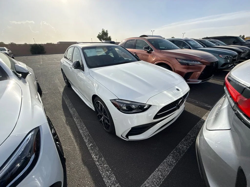 New 2026 White Mercedes-Benz C 300 image 2