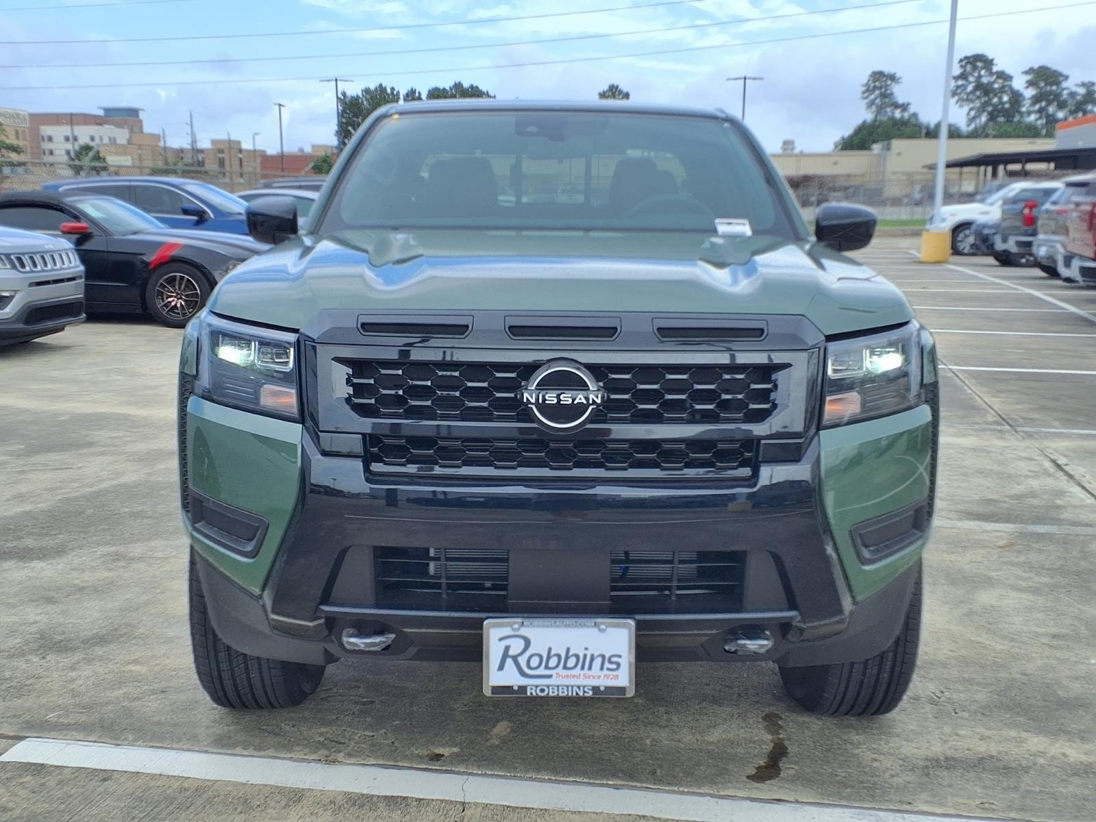 2026 Nissan Frontier SV Green at Robbins Nissan