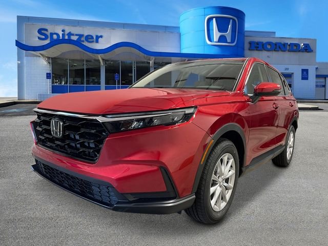 New 2026 Radiant Red Metallic Honda AWD EX image 8