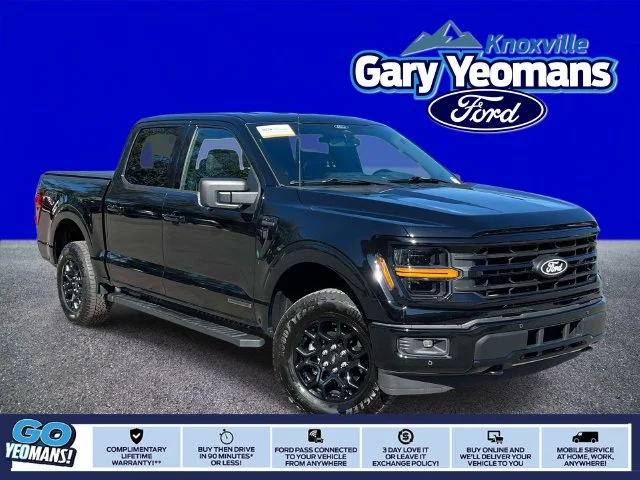 Certified Used 2024 Black Metallic Ford XLT image 1