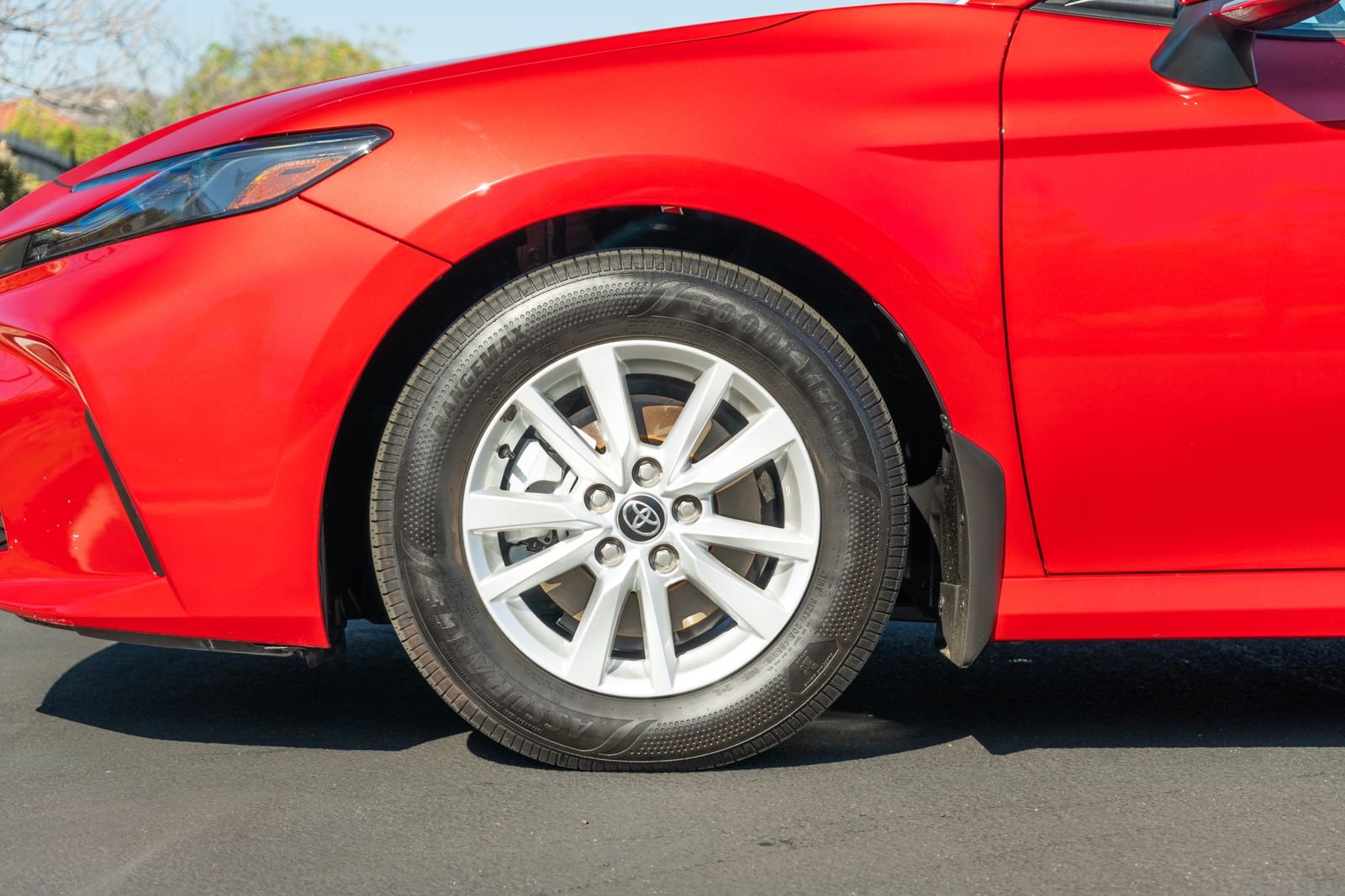 Certified Used 2025 Red Toyota LE image 12