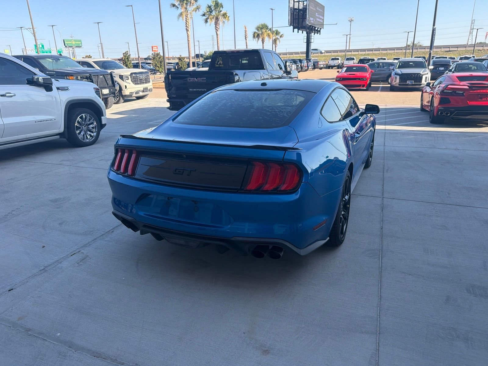 Used 2019 Velocity Blue Metallic Ford GT image 6