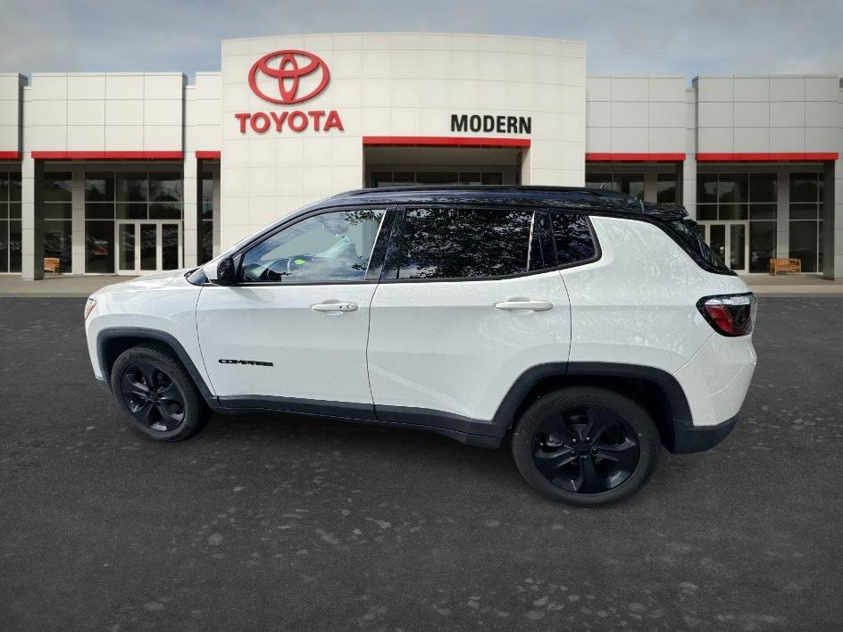Used 2020 White Clearcoat Jeep Altitude image 25