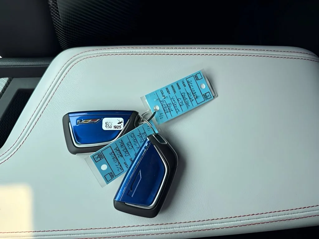 Used 2024 Coastal Blue Metallic Cadillac V-Series Blackwing image 37