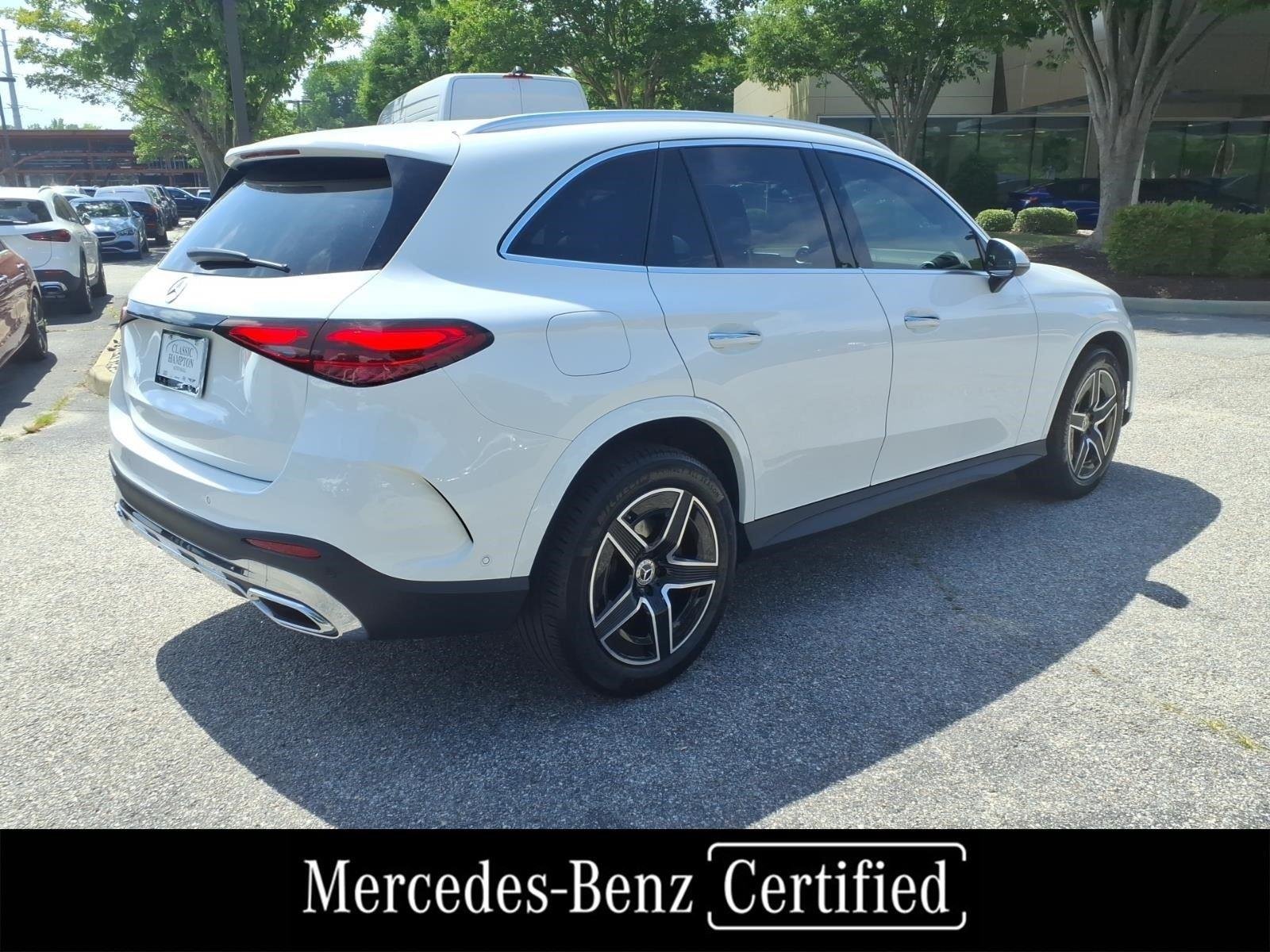 Certified Used 2025 Polar White Mercedes-Benz GLC 300 image 6