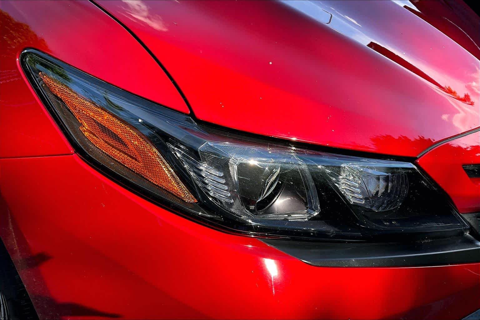 Certified Used 2024 Supersonic Red Toyota Hybrid SE image 25