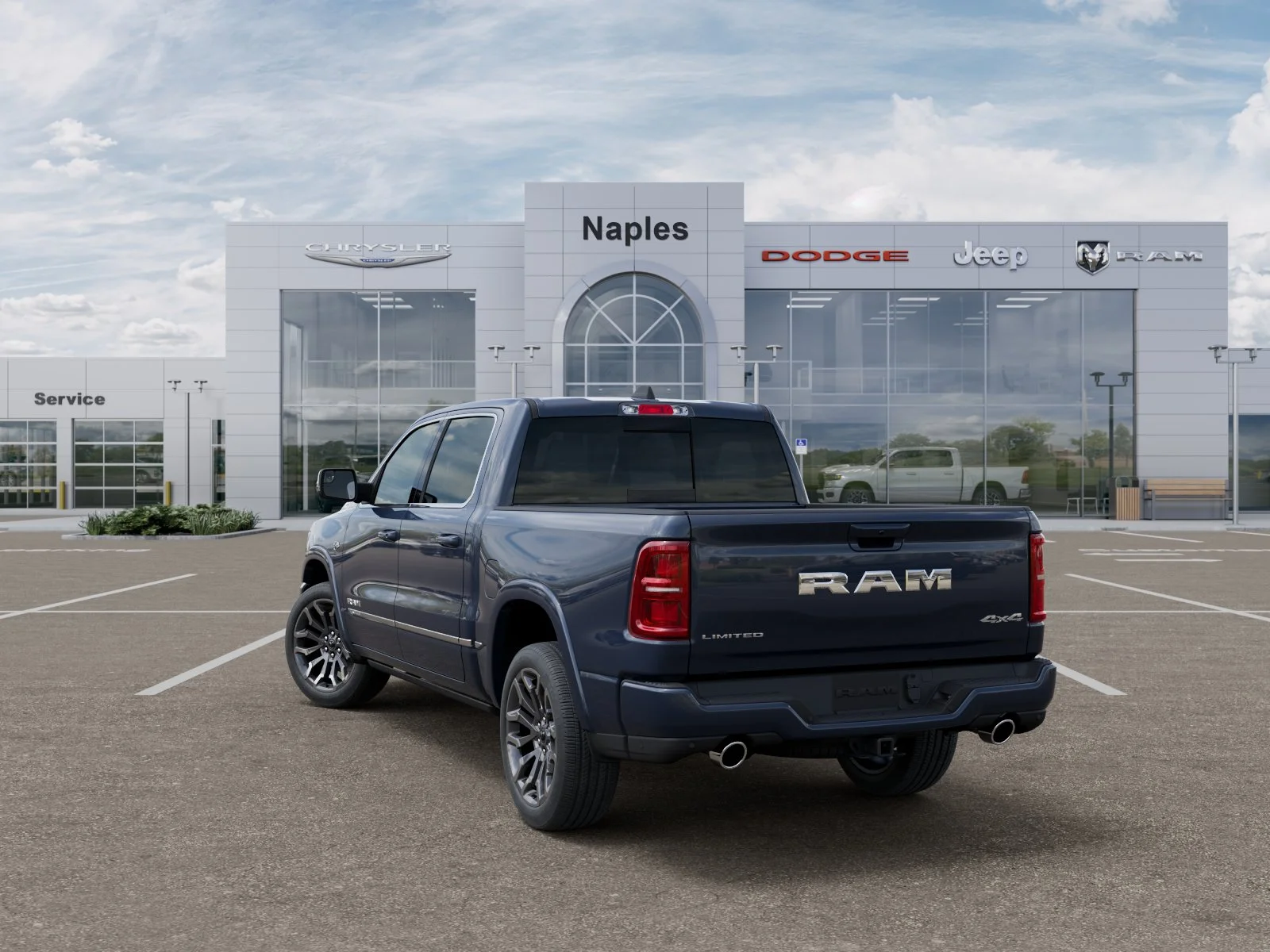 New 2026 Forged Blue Metallic Exterior Paint RAM Limited image 29