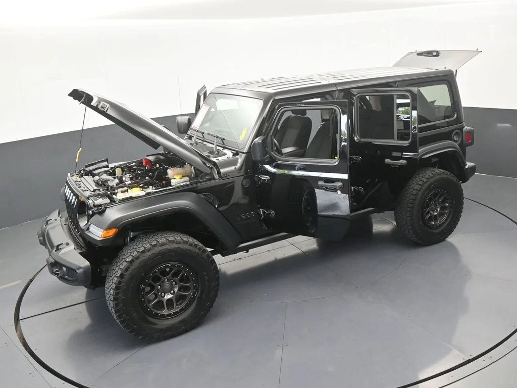 Used 2022 Black Clearcoat Jeep Unlimited Sport image 65