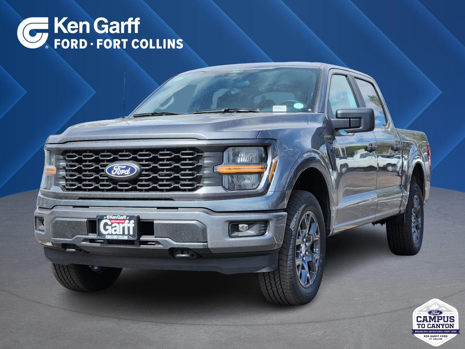 New 2026 Carbonized Gray Metallic Ford STX image 1