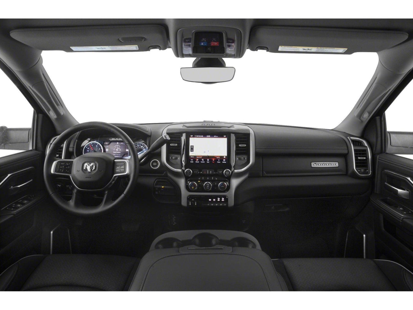 Used 2021 Maximum Steel Metallic Clearcoat Ram Laramie image 8