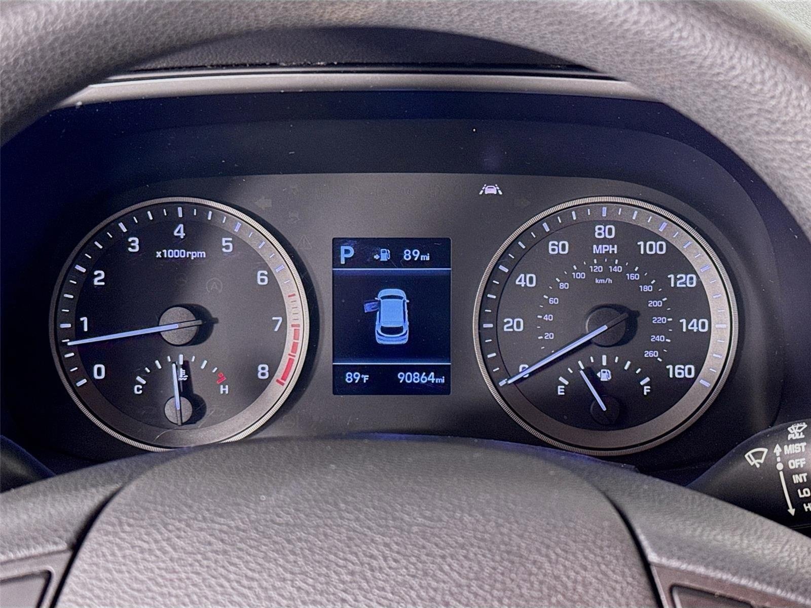 Used 2019 Black Noir Pearl Hyundai SE image 13