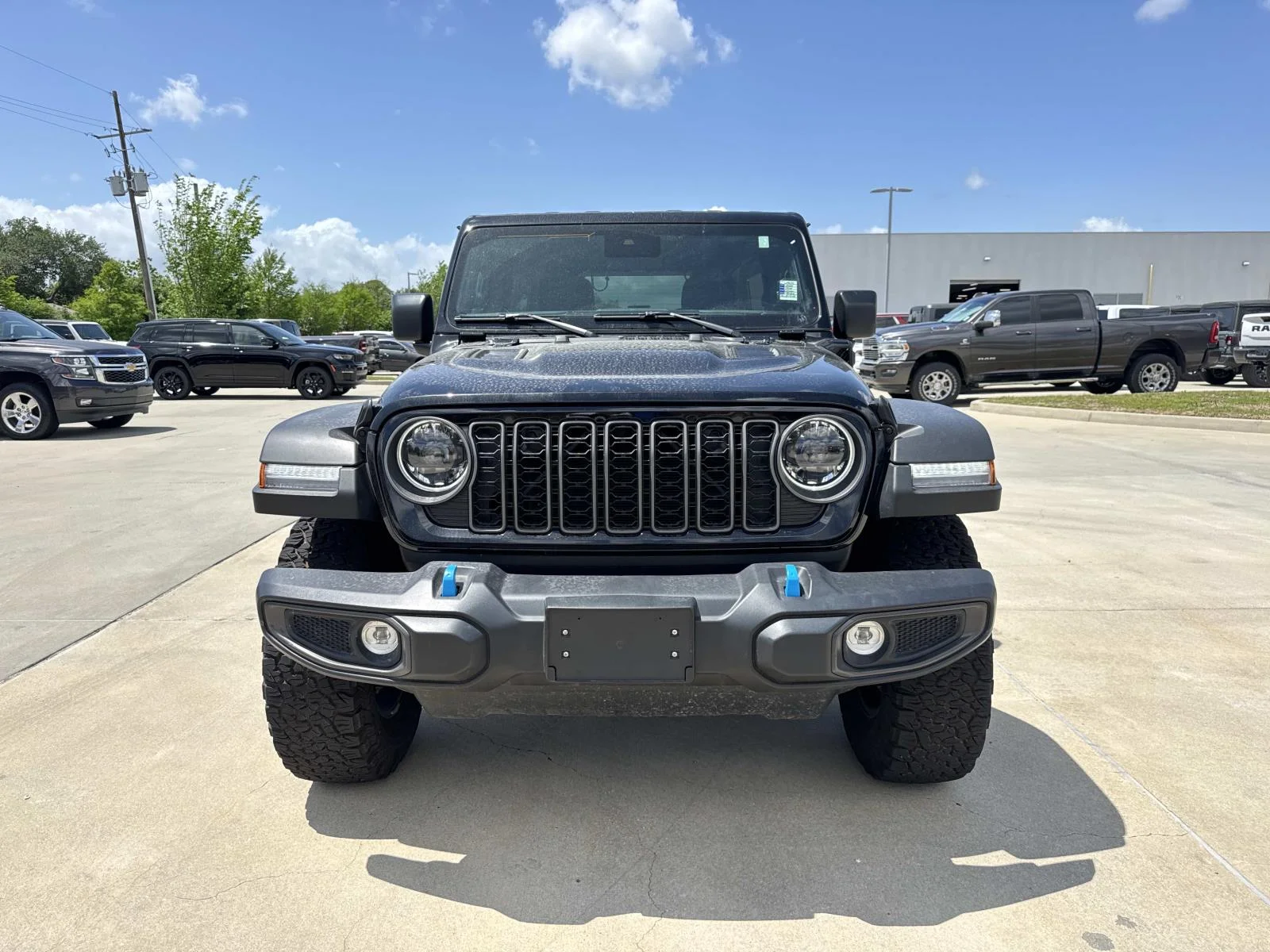 Used 2025 Black Clearcoat Jeep Rubicon 4x4 image 2