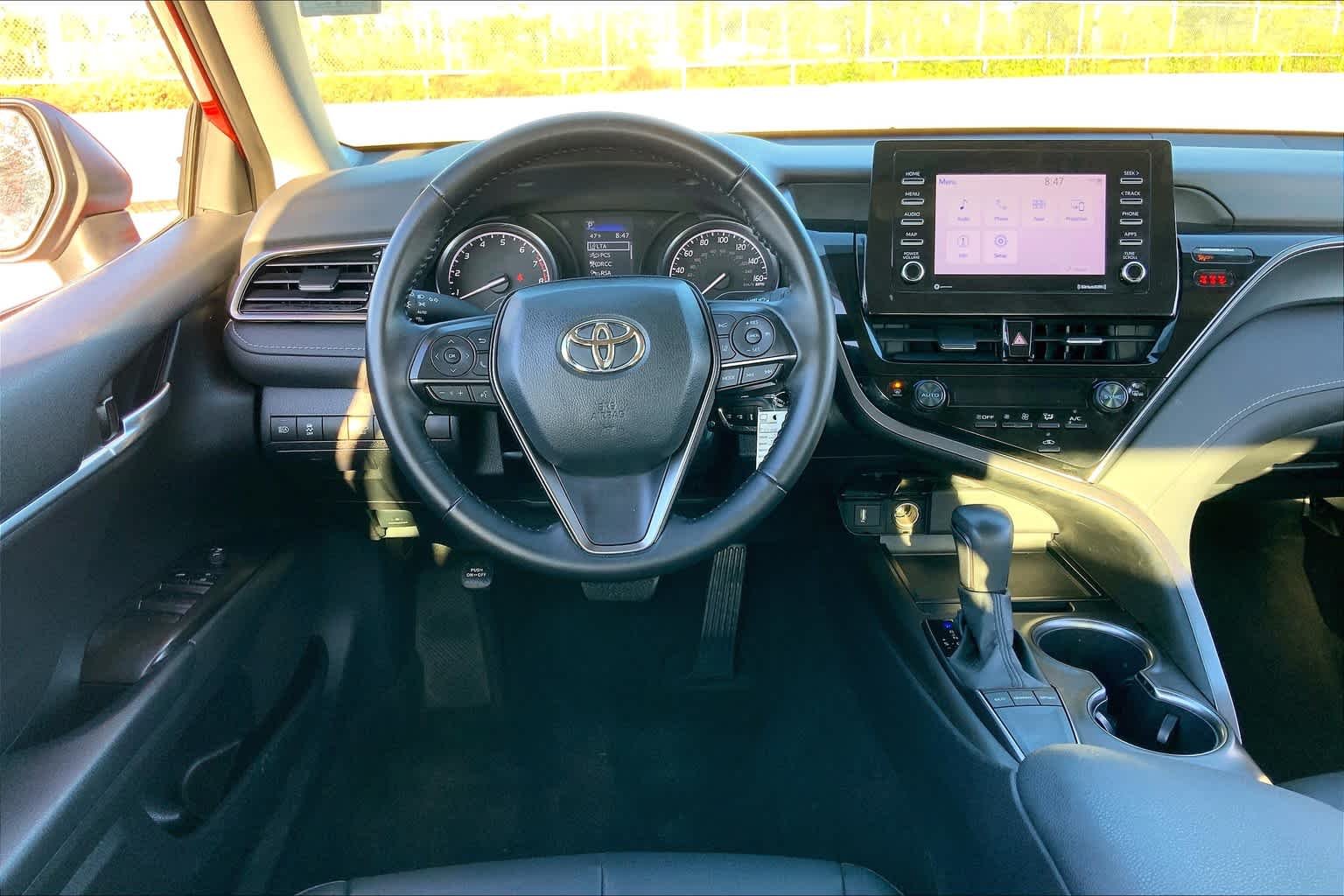 Used 2023 Supersonic Red Toyota SE image 6