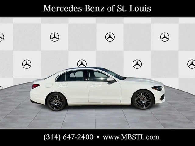 New 2026 Polar White Mercedes-Benz C 300 image 2