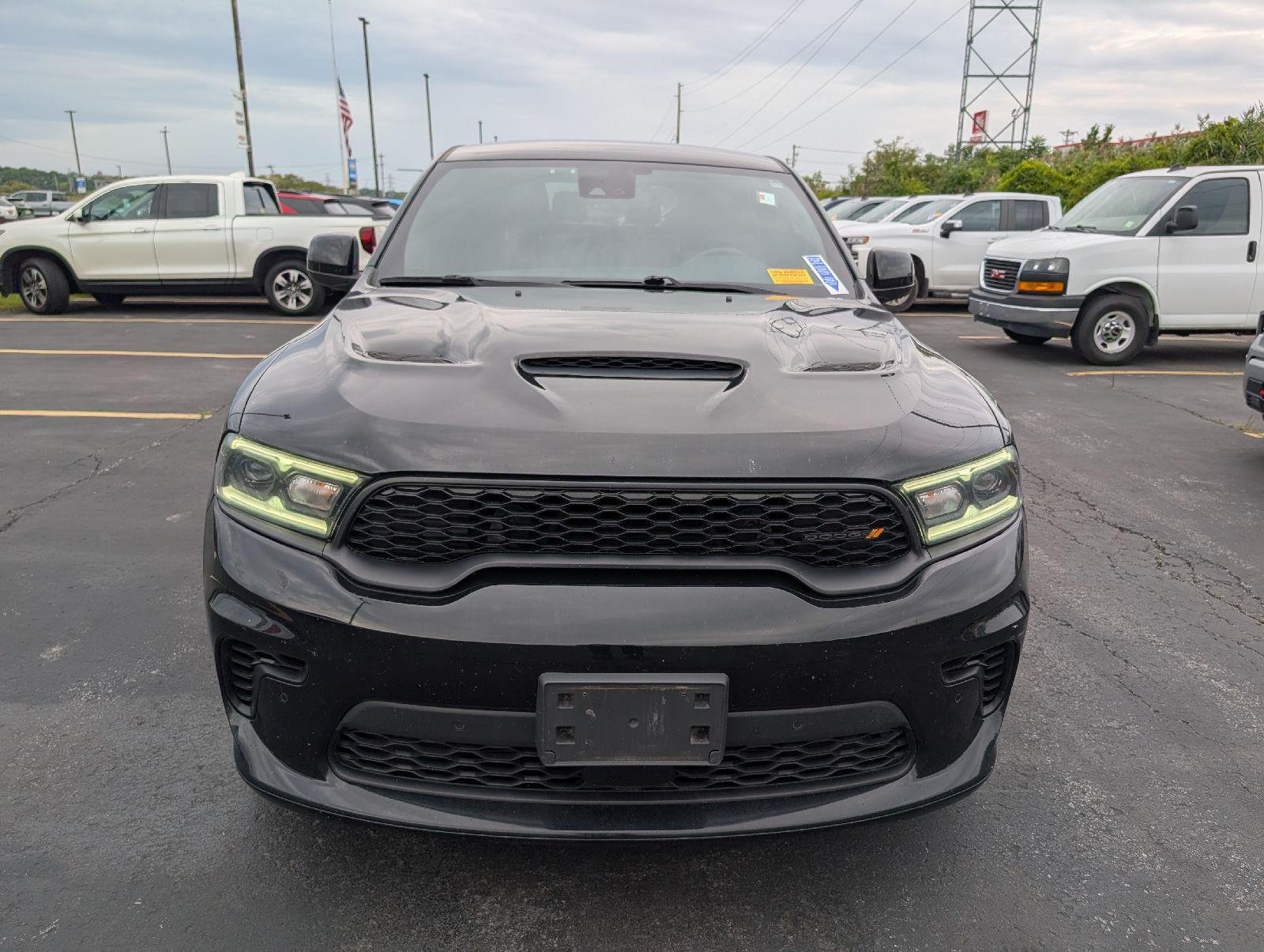 Used 2023 DB Black Clearcoat Dodge Hemi Orange image 2