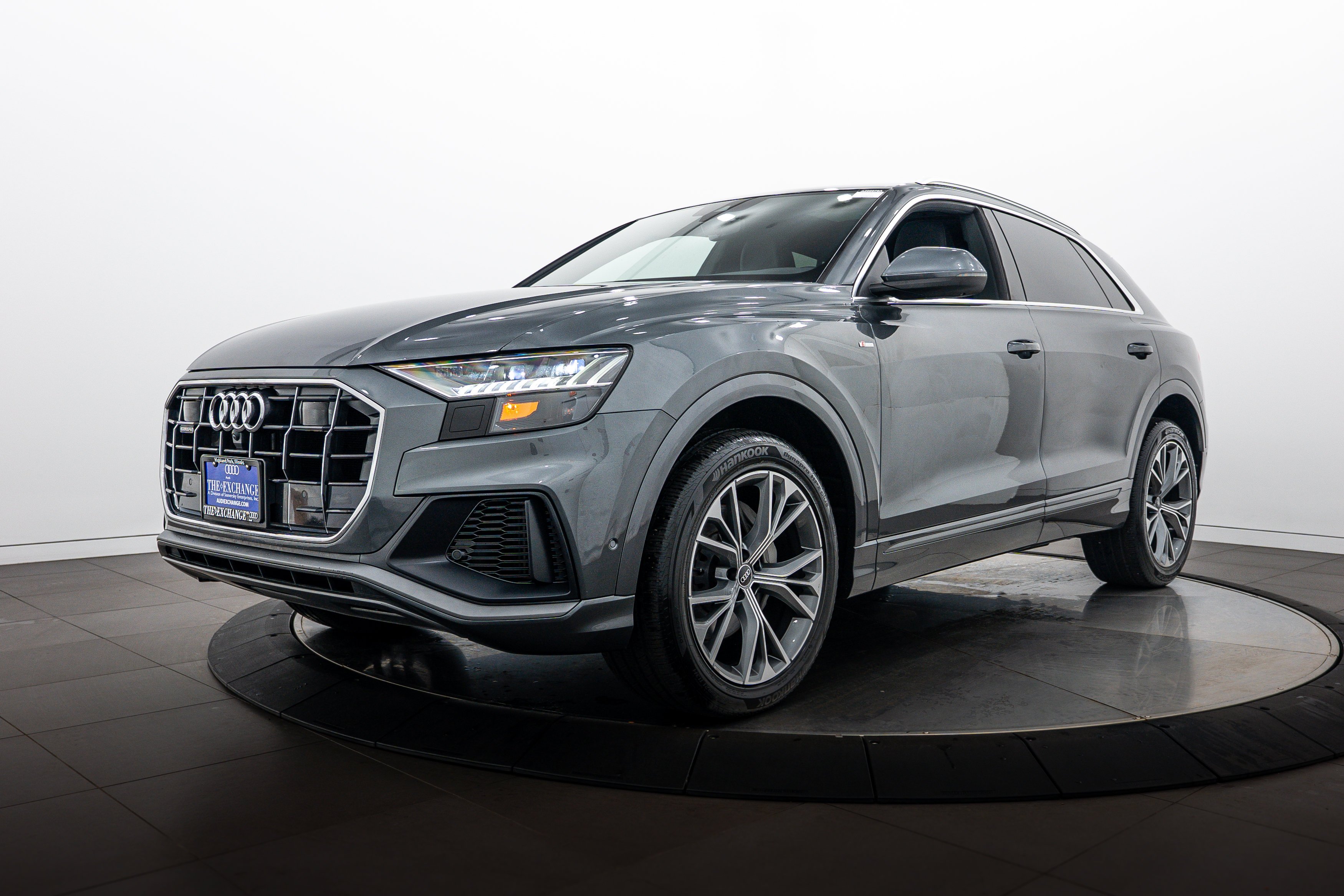 Used 2021 Daytona Gray Pearl Effect Audi Premium Plus image 7