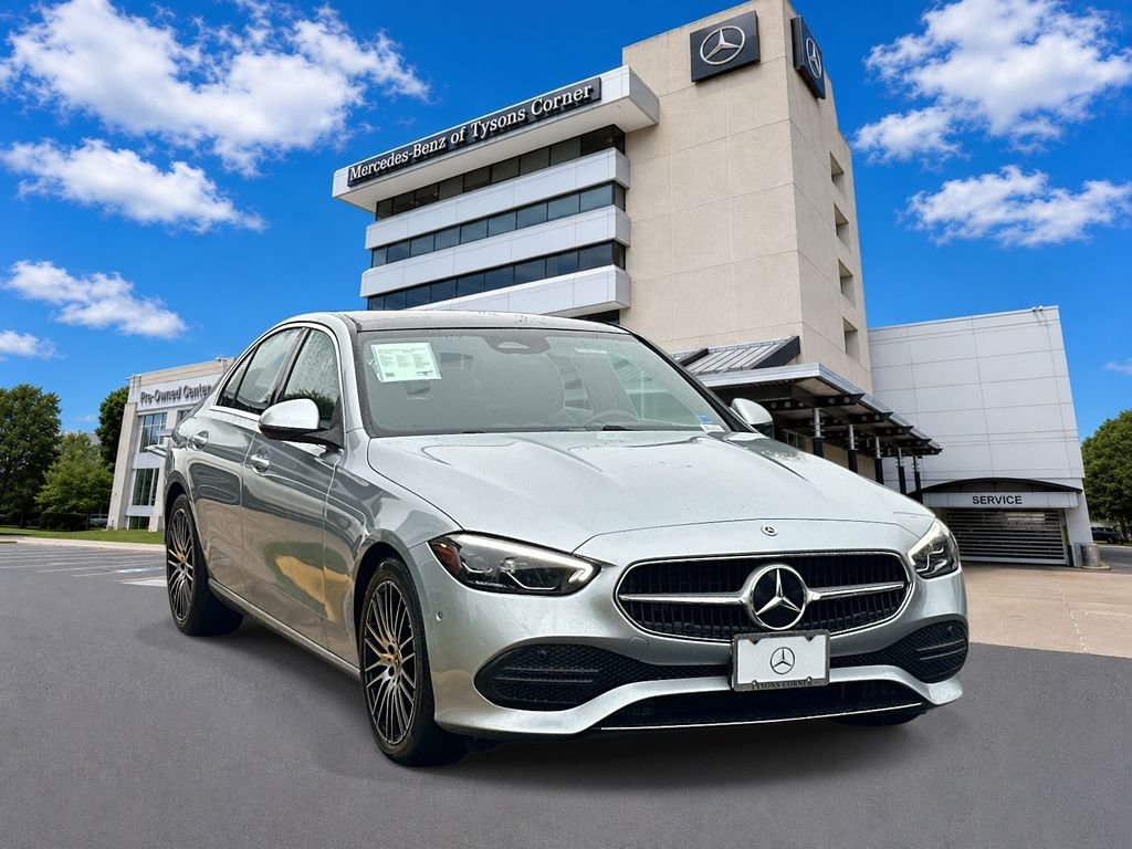 Certified Used 2024 Cirrus Silver Metallic Mercedes-Benz C 300 image 3