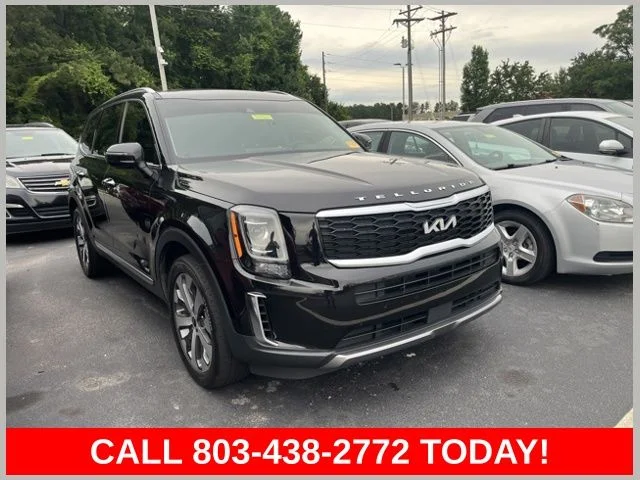 Used 2022 Black Kia S image 1