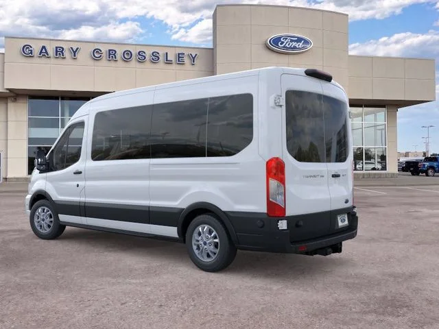 New 2025 Oxford White Ford Passenger Van XLT image 4