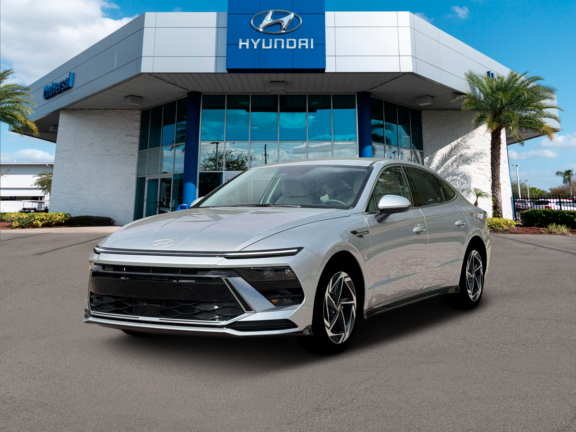 New 2026 Silver Hyundai SEL Sport image 1