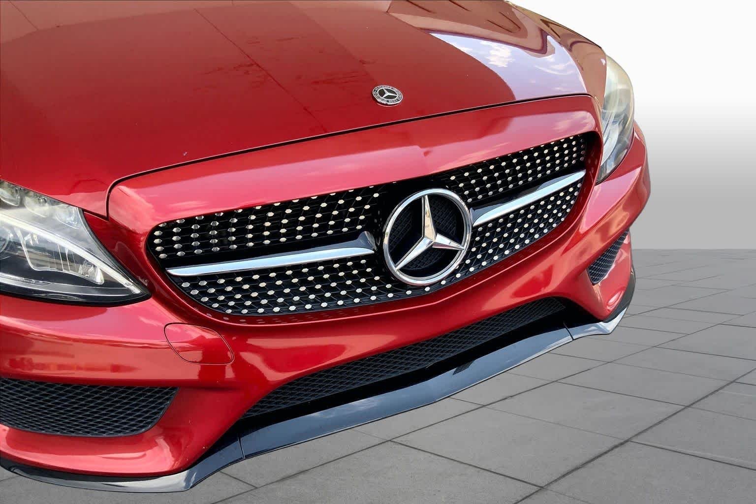 Used 2018 designo Cardinal Red Metallic Mercedes-Benz C 300 image 32