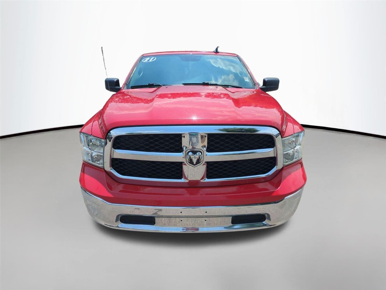 Used 2021 Flame Red Clearcoat Ram Tradesman image 14