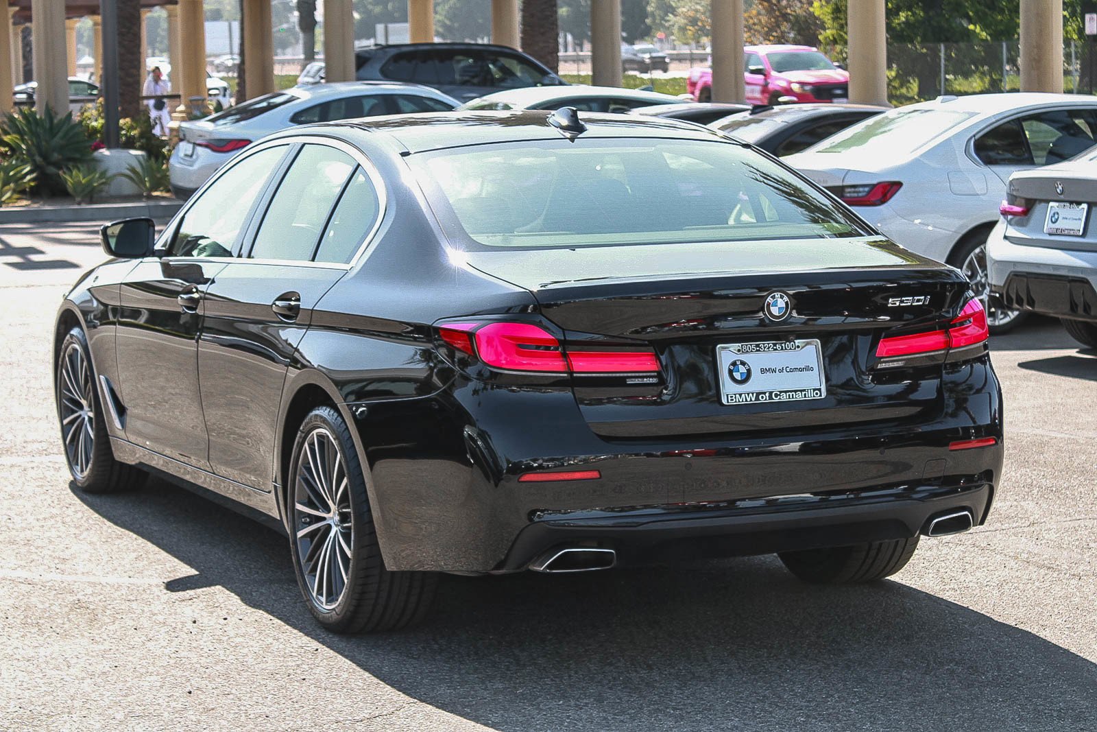 Used 2023 Jet Black BMW 530i image 4
